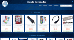 Desktop Screenshot of mundonovedades.com.ar